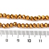 Electroplate Transparent Glass Beads Strands EGLA-A034-T4mm-UA01-3