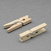Wooden Craft Pegs Clips AJEW-S035-25mm-1