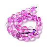 Synthetic Moonstone Beads Strands G-P528-J02-03-2
