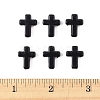 200Pcs Opaque Acrylic Beads SACR-FS0001-40B-5