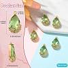 Transparent Glass Pendants GLAA-FZ0001-02J-4
