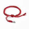 Nylon Thread Braided Bracelets BJEW-JB04356-02-3