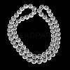 Baking Paint Transparent Glass Beads Strands GL-CBA2ED2-04E-2