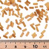 Transparent Glass Bugle Beads SEED-N005-001-C07-4