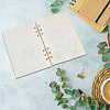 3-Ring Iron Loose Leaf Book Binder Hinged Rings FIND-WH20018-06A-P-5