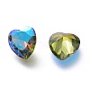 Cubic Zirconia Pointed Back Cabochons ZIRC-H108-07B-214SI-1