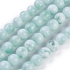 Natural Glass Beads Strands G-I247-15A-1