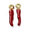 Alloy Enamel Pendants LS-ENAM-WH0056-05G-04-1