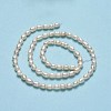 Natural Cultured Freshwater Pearl Beads Strands PEAR-J006-10F-01-3