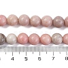 Natural Pink Opal Beads Strands G-E444-28-8mm-01-2