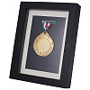 Rectangle Wood Medal Display Frame AJEW-WH0348-322B-1