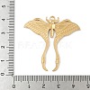304 Stainless Steel Moth Pendants STAS-S186-08B-G-3