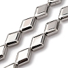 Electroplate Glass Beads Strands EGLA-H109-11D-1