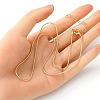 Brass Round Snake Chain Necklace for Men Women MAK-YW0001-09-3