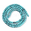 Synthetic Turquoise Beads Strands G-U004-02B-3