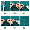 150Pcs Alloy Cord Ends FIND-FH0008-75-6