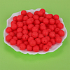 Round Silicone Focal Beads SI-JX0046A-131-3