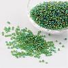 Round Trans. Colors Rainbow Glass Seed Beads X-SEED-A007-2mm-167B-1