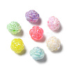 Opaque Acrylic Beads X-MACR-F074-04-1