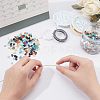 DIY Stretch Bracelets and Wire Wrapped Pendants Making Kits DIY-NB0001-99-3