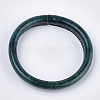 Silicone Bangles/Key Rings BJEW-T008-04C-1