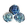 Natural Labradorite Carved Healing Rose Figurines PW-WG99358-01-1