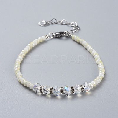 Glass Beads Bracelets BJEW-JB04398-1