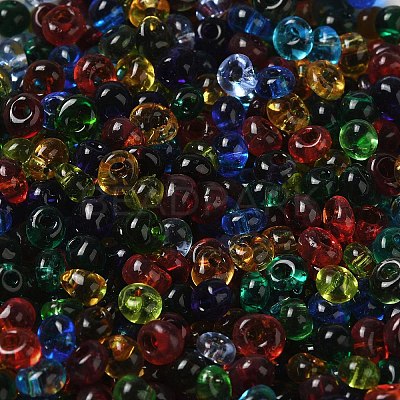 Transparent Colours Glass Seed Beads X1-SEED-P006-02A-03-1