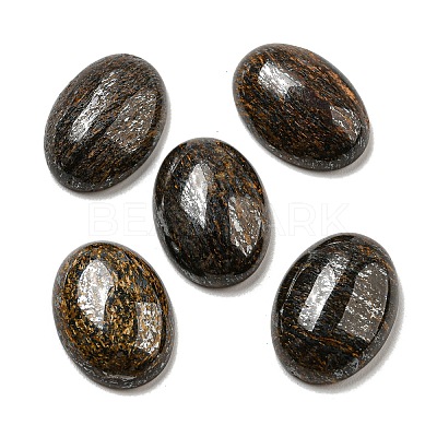 Natural Bronzite Cabochons G-C115-01A-21-1