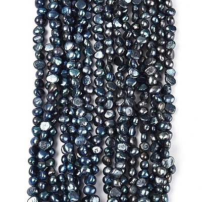 Natural Cultured Freshwater Pearl Beads Strands PEAR-P002-54A-1