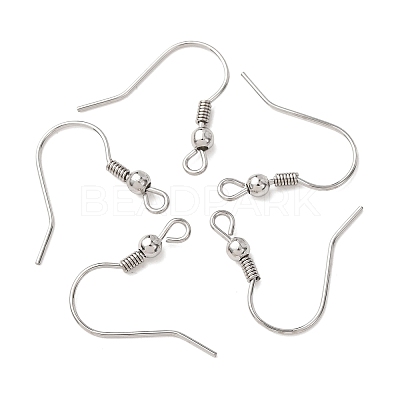 Tarnish Resistant 316 Surgical Stainless Steel Earring Hooks X-STAS-E009-1-1