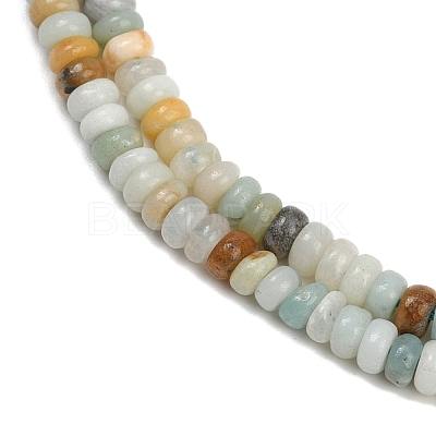 Natural Flower Amazonite Beads Strands X-G-H292-A21-01-1