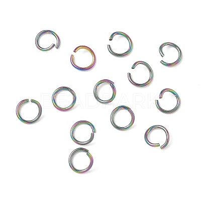 304 Stainless Steel Open Jump Rings STAS-Z150-01C-RC-1