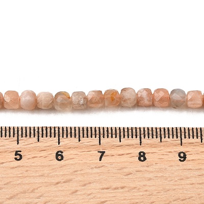 Natural Sunstone Beads Strands G-RM2025-C30-C-1