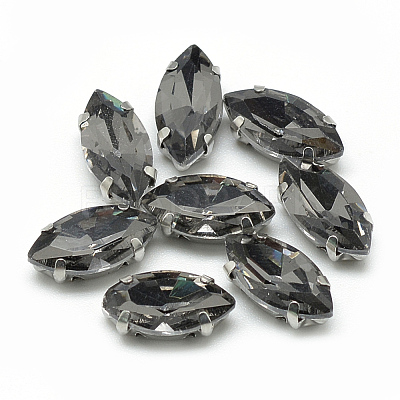 Sew on Rhinestone RGLA-T034-6x12mm-07-1