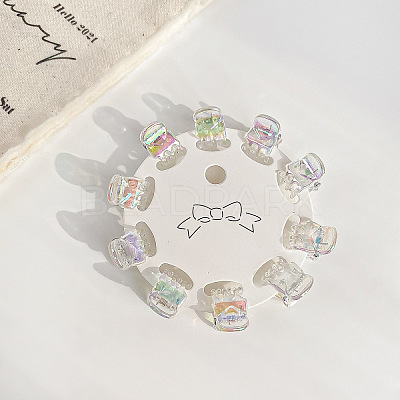 Mini Plastic Claw Hair Clips LS-PW-WGD78D8-07-1