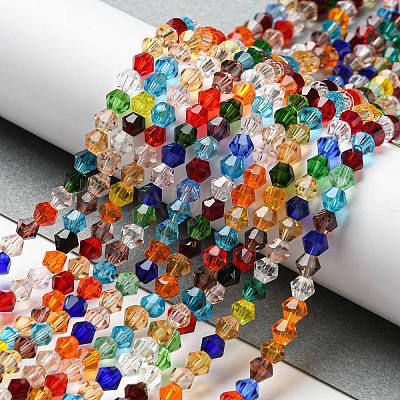 Transparent Glass Beads Strands LS-GLAA-F029-4mm-29-1