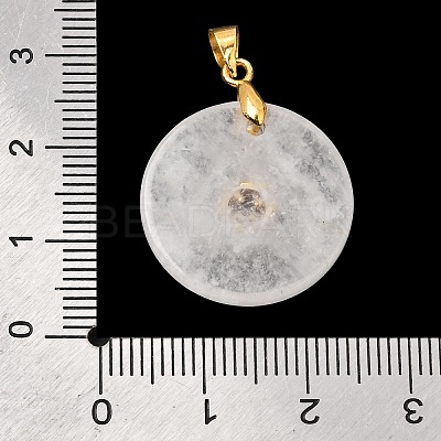 Natural Quartz Crystal Pendants GG-CBA260E-03G-10-1