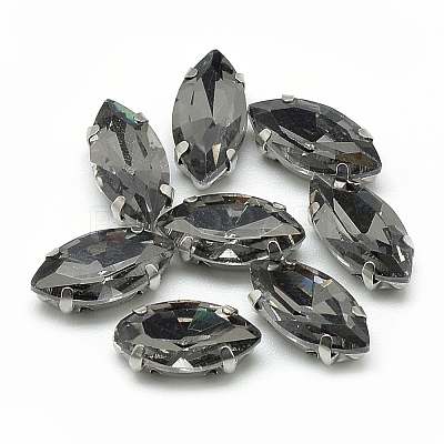Sew on Rhinestone RGLA-T034-7x15mm-07-1
