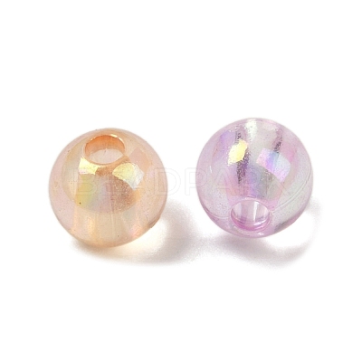 Transparent Acrylic Beads OACR-B031-06-6mm-1