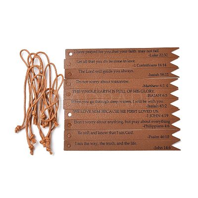 Leather Bookmarks Sets DIY-WH0430-006A-1