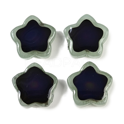 Two Tone Glass Mood Beads GLAA-Z007-06D-1
