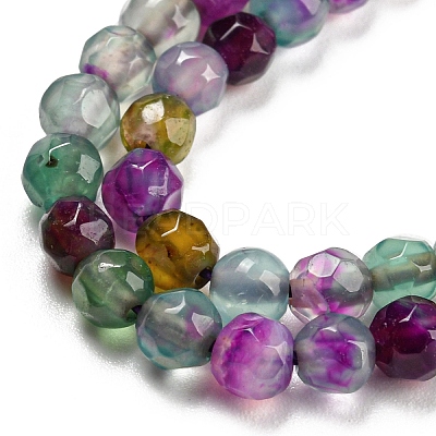 Natural Agate Beads Strands X-G-Q1000-01D-1