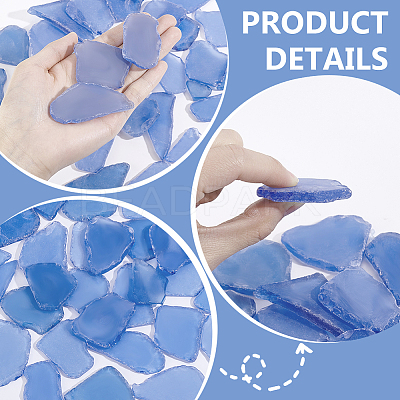 Sea Glass Pieces for Crafts DIY-WH0061-040A-1