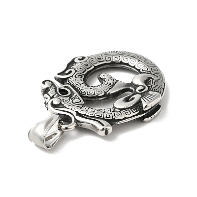 304 Stainless Steel Manual Polishing Pendants STAS-G274-04AS-1