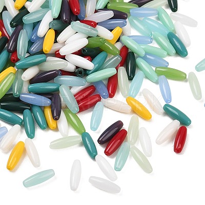 Opaque Colours Glass Seed Beads EGLA-K064-10-1
