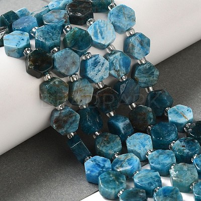 Natural Apatite Beads Strands G-P534-A02-01-1