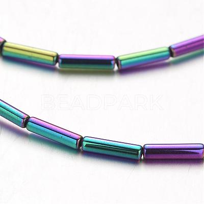 Electroplate Non-magnetic Synthetic Hematite Bead Strands G-F300-37B-02-1