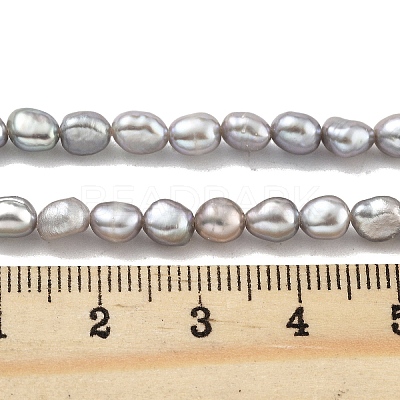 Natural Keshi Pearl Cultured Freshwater Pearl Beads Strands PEAR-P062-25A-1
