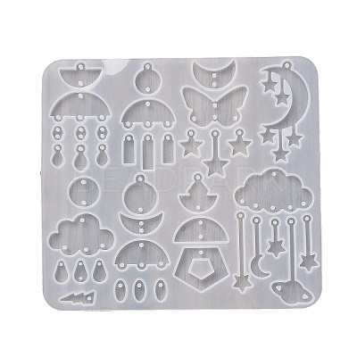 Earrings Pendants DIY Silicone Mold X1-DIY-Q033-07A-1